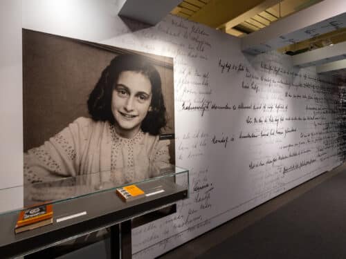 Anne Frank exhibit