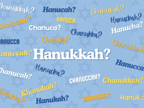 Hanukkah spellings