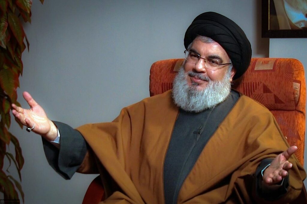 Hezbollah Secretary-General Hassan Nasrallah.